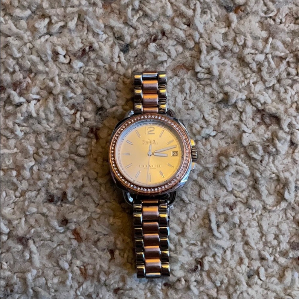 Coach Rose Gold Watch